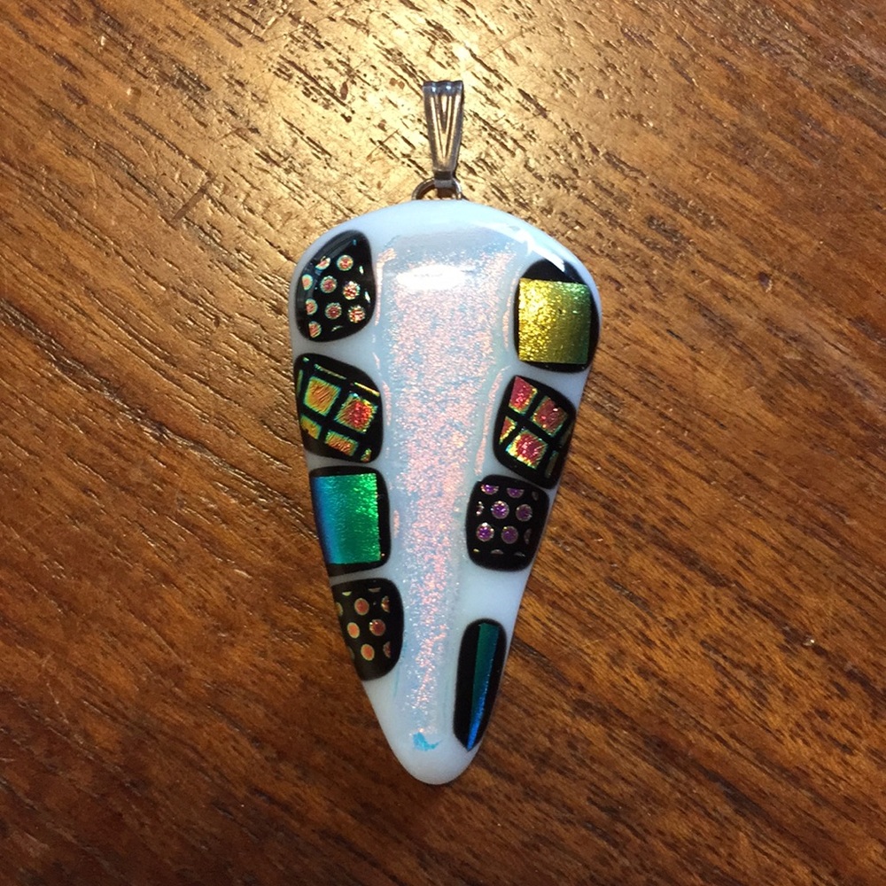 Dichroic Glass Pendant